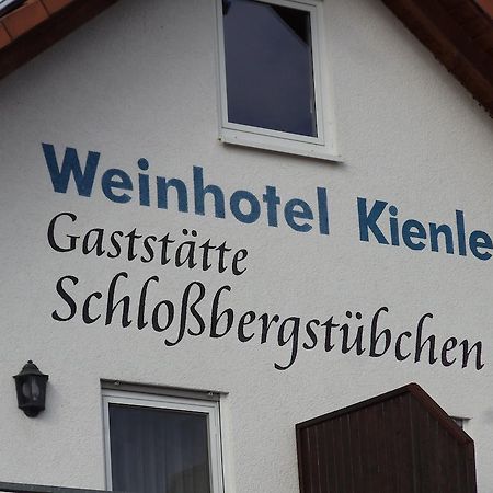 Weinhotel Kienle Burrweiler Exterior foto
